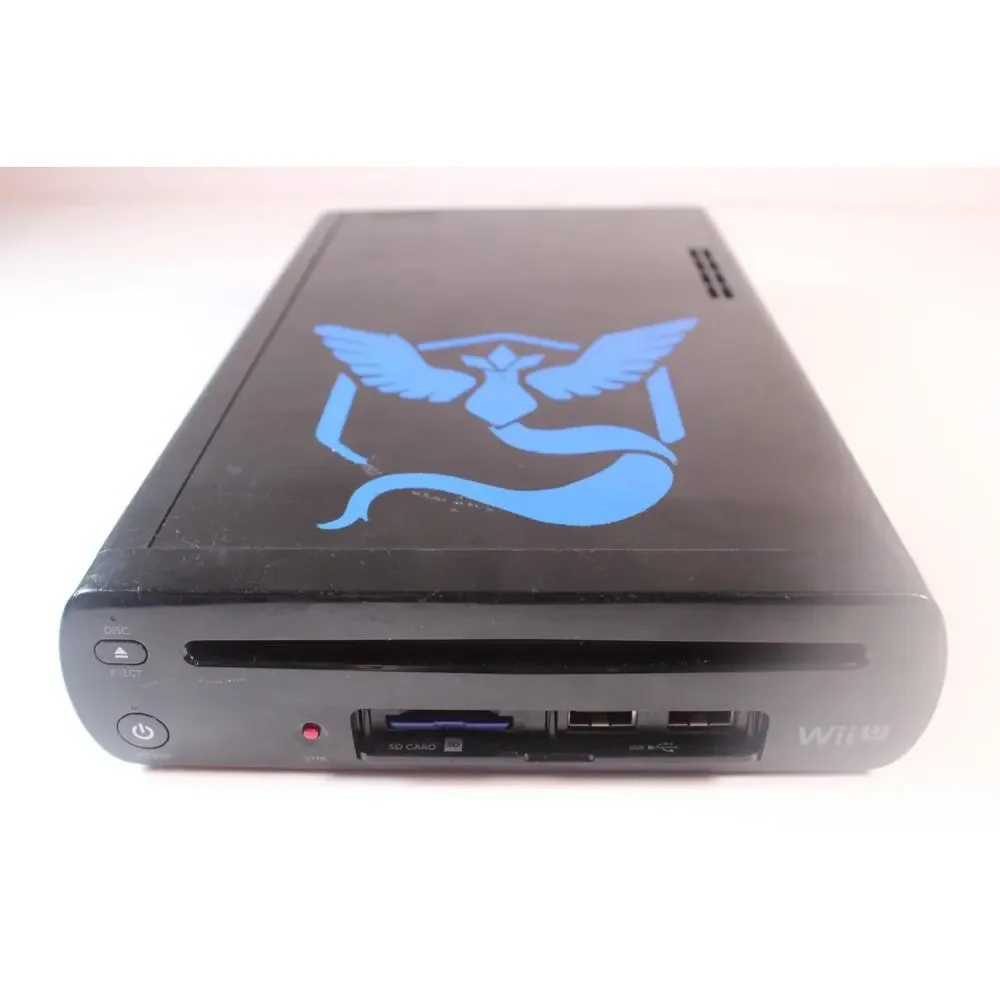 Nintendo Wii U WUP-101(02) 32GB Black Console Only No Gamepad W/ games installed